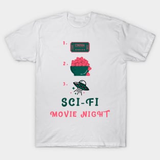 Sci-Fi Movie Night T-Shirt